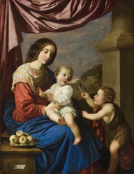 Madonna mit Kind und dem kleinen Heiligen Johannes, 1658